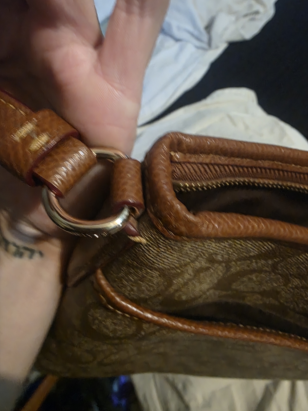 Coach Brown Signature Crossbody Bag No° D1623 F34938 - Picture 14 of 16